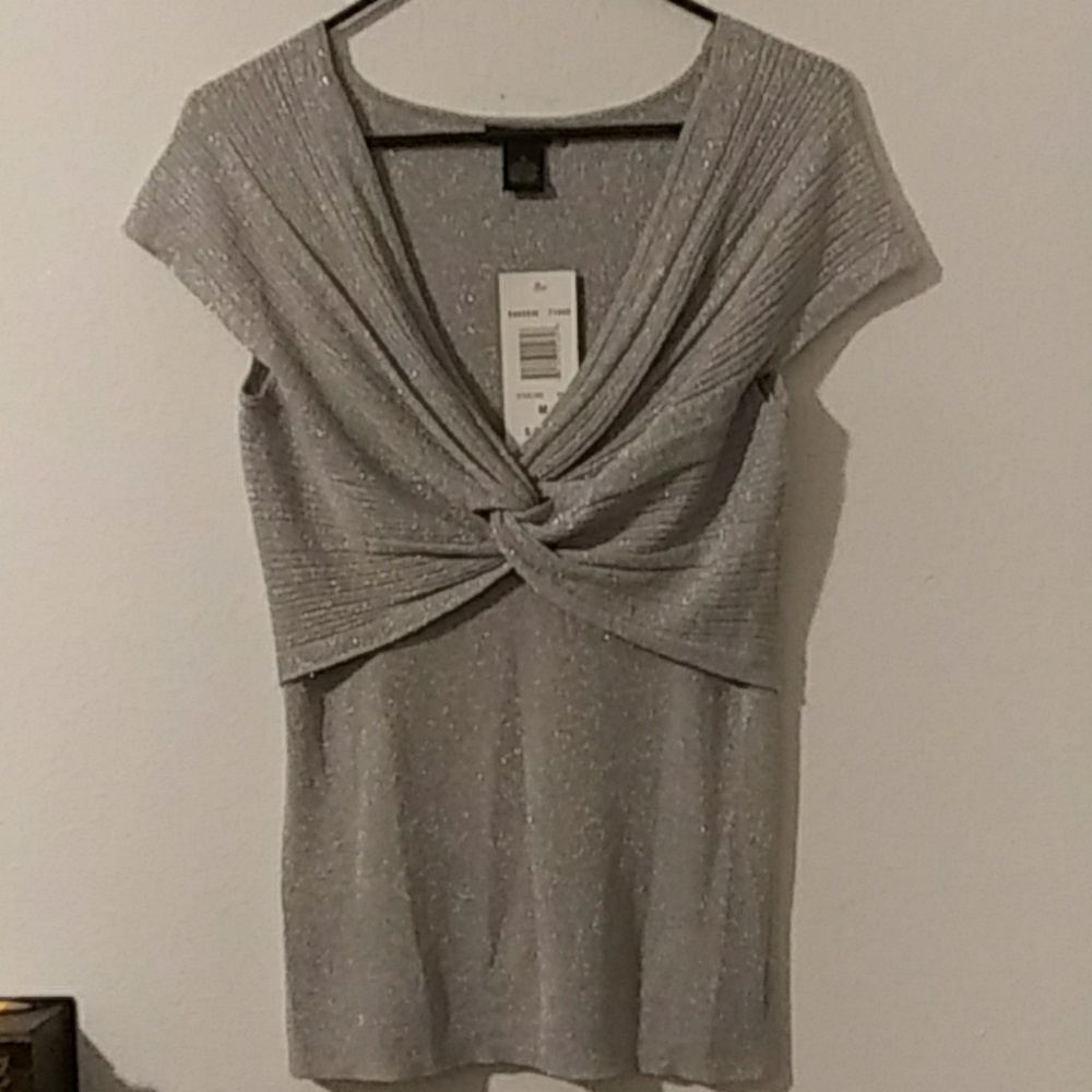 Sterling silver sparkling top